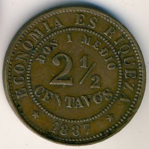2½ Centavos