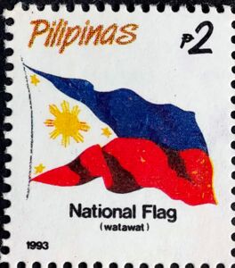 Stamp: National flag (Philippines(Philippine Flag and National