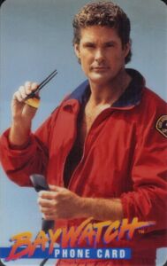 Phonecard: Baywatch - David Hasselhoff (Red Jacket) (Other Companies
