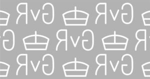 Tudor Crown and floral motifs