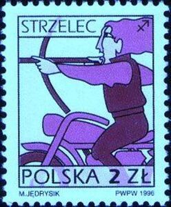 Signs of the zodiac: Sagittarius (22 November - 22 December)