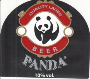 Drink Label: Panda Quality Lager Beer (General Investment Co. Ltd ...