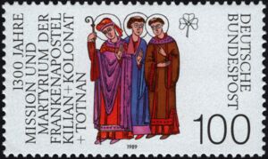 1300th Death Anniversary of Kilian, Colman and Totnan Sts.