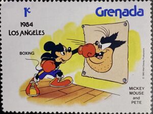 Boxing - Mickey Mouse, Pete
