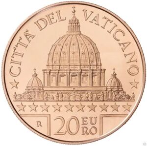 20 Euro (Art and Faith - Saint Peter’s Basilica)