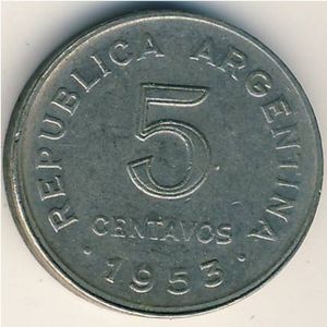 5 Centavos (Magnetic. Plain)
