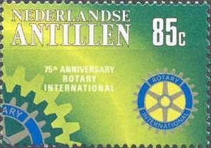 Cogwheel and Rotary emblem