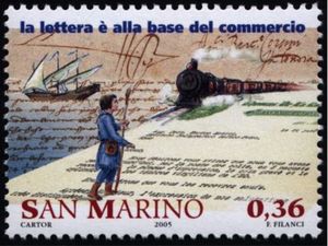 The letter is the basis of trade