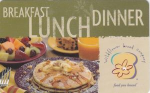 Gift Card: Breakfast Lunch Dinner (Wildflower Bread Company, United ...
