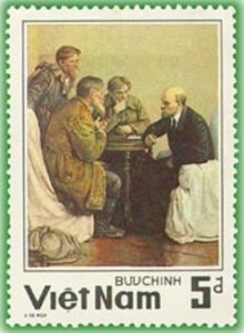 Stamp: Vladimir Lenin (1870-1924) (Vietnam(60th Death anniv. of V.I ...
