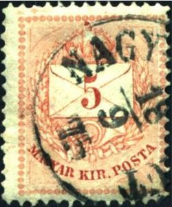 Letter, coloured cipher