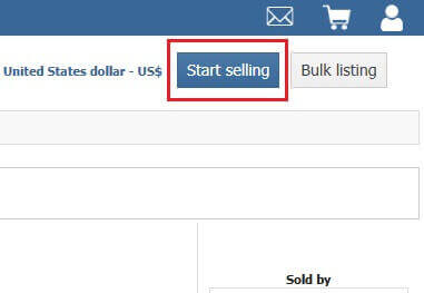 Start Selling