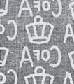 Crown over C OF A Multiple