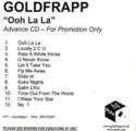 Goldfrapp: Ooh La La