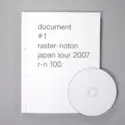 Various: Document # 1 Raster-Noton Japan Tour 2007