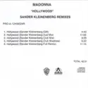 Madonna: Hollywood (Sander Kleinenberg Remixes)