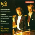 Safri Duo With The Slovak Piano Duo, Witold Lutoslawski, Béla Bartók, Kim Helweg: Paganini Variations / Sonata For Two Pianos And Percussion / American Fantasy