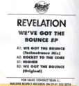 Revelation [3]: We've Got The Bounce EP