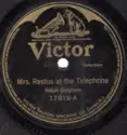 Ralph Bingham: Mrs. Rastus At The Telephone / Jests From Georgia