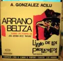 Agustín González Acilu, Agrupación Coral de Cámara de Pamplona, Luis Morondo, Joxean Artze: Arrano Beltza Sobre Un Poema De José Antonio Artze "Harzabal" / Libro De Los Proverbios (Capitulo VI