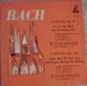 Johann Sebastian Bach - Claire Fassbender-Luz, Eva Draeger, Claus Stemann, Bruno Müller [2], Hetty Plümacher, Schwäbischer Singkreis, Stuttgarter Bachorchester, Hans Grischkat: Cantata No. 9 / Cantata No. 137