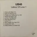 UB40: Labour Of Love 1