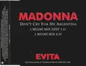 Madonna: Don't Cry For Me Argentina