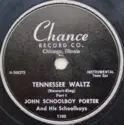 Schoolboy Porter And His School Boys: Tennessee Waltz