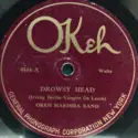 Okeh Marimba Band: Drowsy Head / Sleepy Head