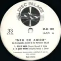 Orquesta Juvenil De Los Hermanos Zalles: Sed De Amor