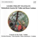 Georg Philipp Telemann, Conrad von der Goltz, Christina Hussong, Klaus Linsenmeyer: Methodische Sonaten Für Violine Und Basso Continuo