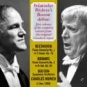 Sviatoslav Richter, Charles Munch, Boston Symphony Orchestra: Sviatoslav Richter's Boston Debut (1 Nov. 1960)