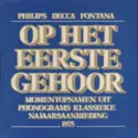 Various: Op Het Eerste Gehoor 1975