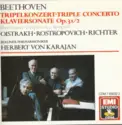 Ludwig van Beethoven, David Oistrach • Mstislav Rostropovich • Sviatoslav Richter, Berliner Philharmoniker, Herbert von Karajan: Tripelkonzert•Triple Concerto Klaviersonate Op.31/2