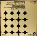 Sergei Prokofiev - Erick Friedman, Lorin Hollander, Boston Symphony Orchestra, Erich Leinsdorf: Violinkonzert Nr. 1 D-Dur, Op. 19 / Klavierkonzert Nr. 5 G-Dur, Op. 55