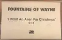 Fountains Of Wayne: I Want An Alien For Christmas