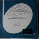 Johannes Brahms, Klavierquartett Der Bamberger Symphoniker: Quartett G-Moll Op. 25 Für Pianoforte, Violine, Viola Und Violoncello