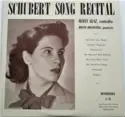Franz Schubert, Herta Glaz, Joseph Rosenstock: Schubert Song Recital