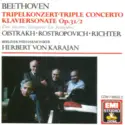 Ludwig van Beethoven, David Oistrach • Mstislav Rostropovich • Sviatoslav Richter • Berliner Philharmoniker, Herbert von Karajan: Tripelkonzert•Triple Concerto Klaviersonate Op.31/2