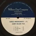 No Artist: Sunoco Announcements #75 (Sunny Dollars Plus)