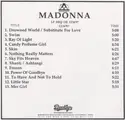 Madonna: LP Seq As Of 12/4/97