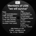 Members Of USN: We Will Survive