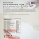 Instant Funk: I Got My Mind Made Up / Crying