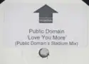 Public Domain: Love You More