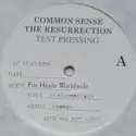 Common: The Resurrection Instrumentals (Test Pressing)