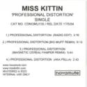 Miss Kittin: Professional Distortion