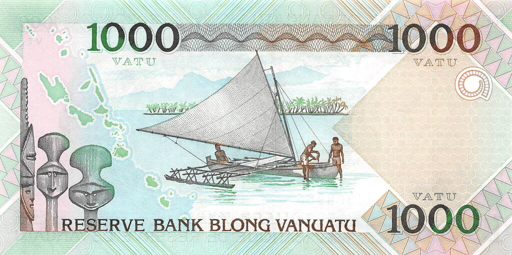 1,000 Vatu : US$ 30.45 from Collectorshop-nu : Banknotes for sale : Colnect