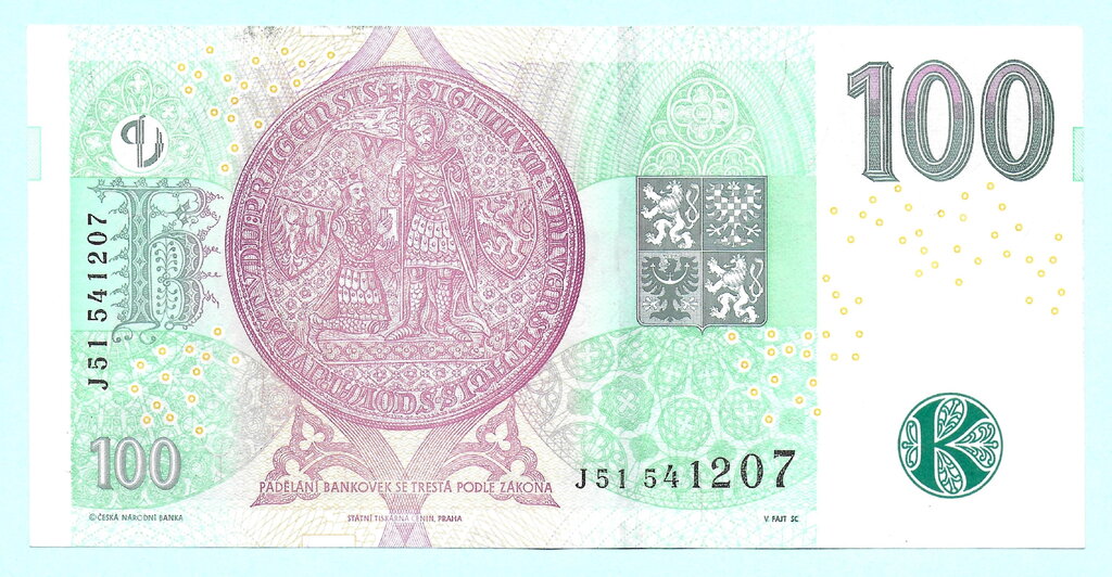 100 Korun : US$ 6.94 from ViktorBy : Banknotes for sale : Colnect