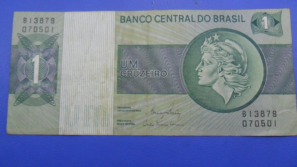 1 Cruzeiro : US$ 0.37 from ivanmiljko : Banknotes for sale : Colnect