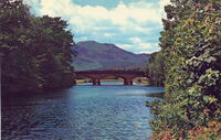Callander Bridge and Ben Ledi
